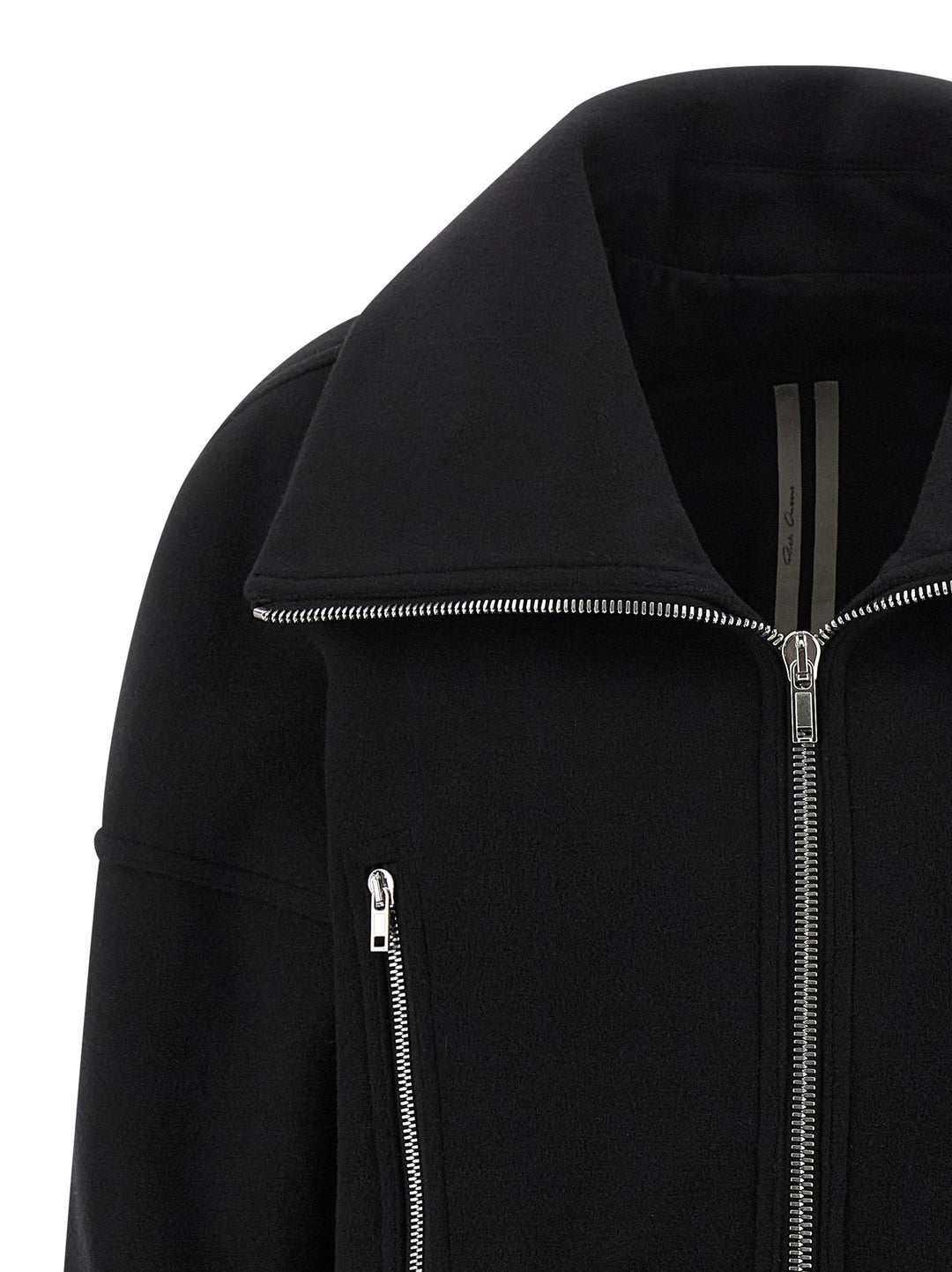 Rick Owens Draculimo Coats and Trench Coats - Black | f0966a4d400edcc566468a3d6c882abff88d0580