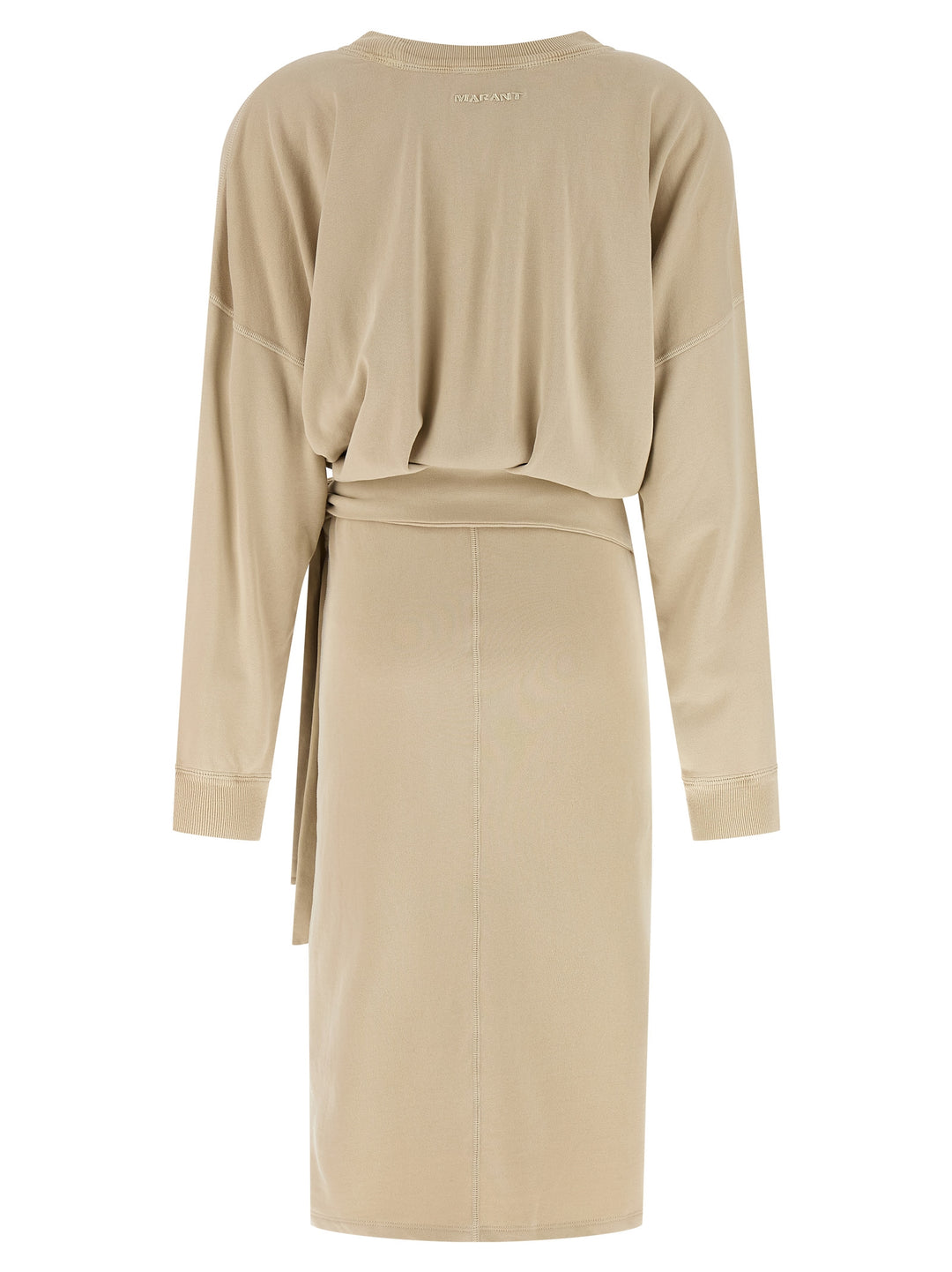 Marant Etoile Sandrina Dresses - Beige | 06419ef15ee8cd7a3e9d793ef58564db6a96df1f