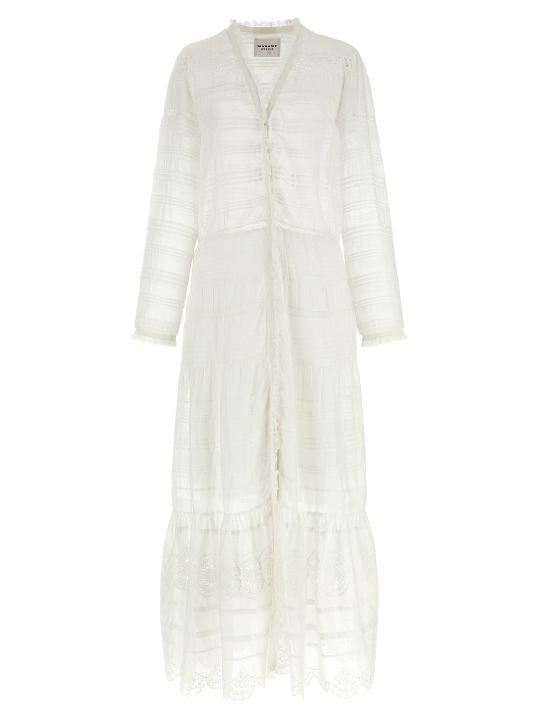 Marant Etoile Daniva Dresses - White | 714500ac566cbf8735dcd84be8e6bafb50a979ee