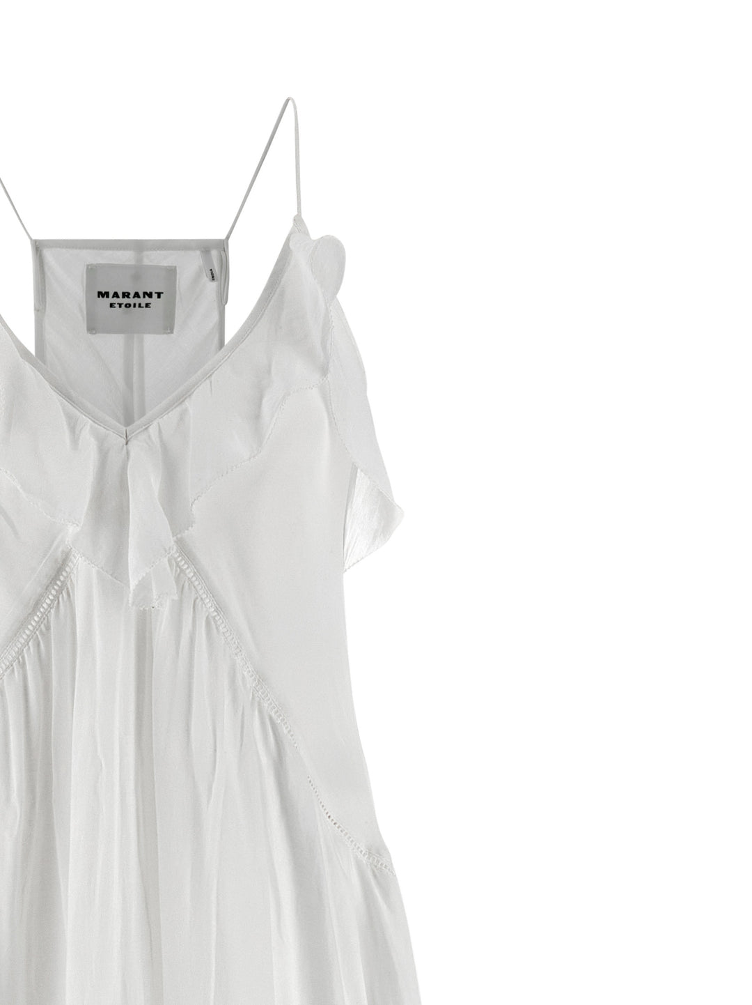 Marant Etoile Vasma Dresses - White | bb3f331b3462f451cd7a08583d303b37500c11b8