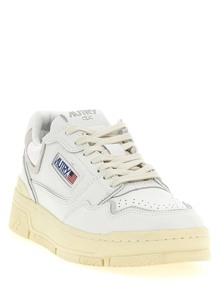 Autry Clc Low Sneakers - White | cf1fdf47a447ff022f4657fc2ec73ddf5e7f7813