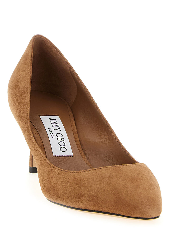 Jimmy Choo Romy 60 Pumps - Brown | 3350c17c29074150e92b7308fb057454682feb18