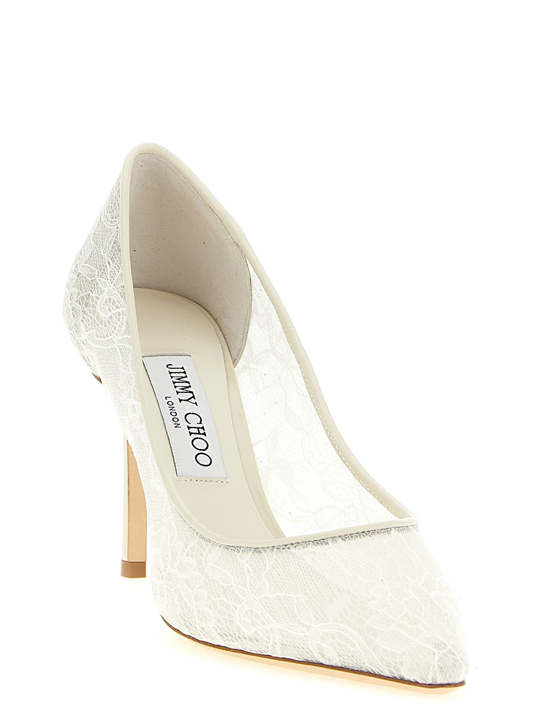 Jimmy Choo Romy Pumps - White | 22cd1489d3db2421a861b32884a11fb397e0ddcc