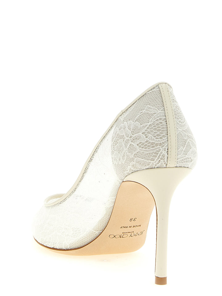 Jimmy Choo Romy Pumps - White | 337a91ba9e9dfc8f0c6628423c3704bedc28c98b