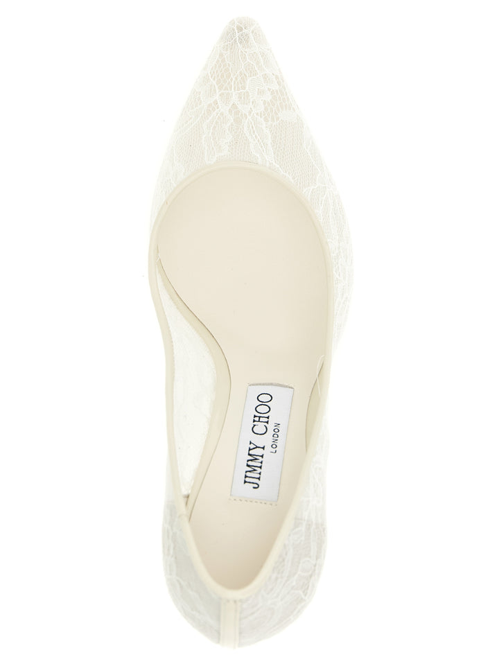 Jimmy Choo Romy Pumps - White | 4ae14b550c182bdb51c4a564044677242cb863e5
