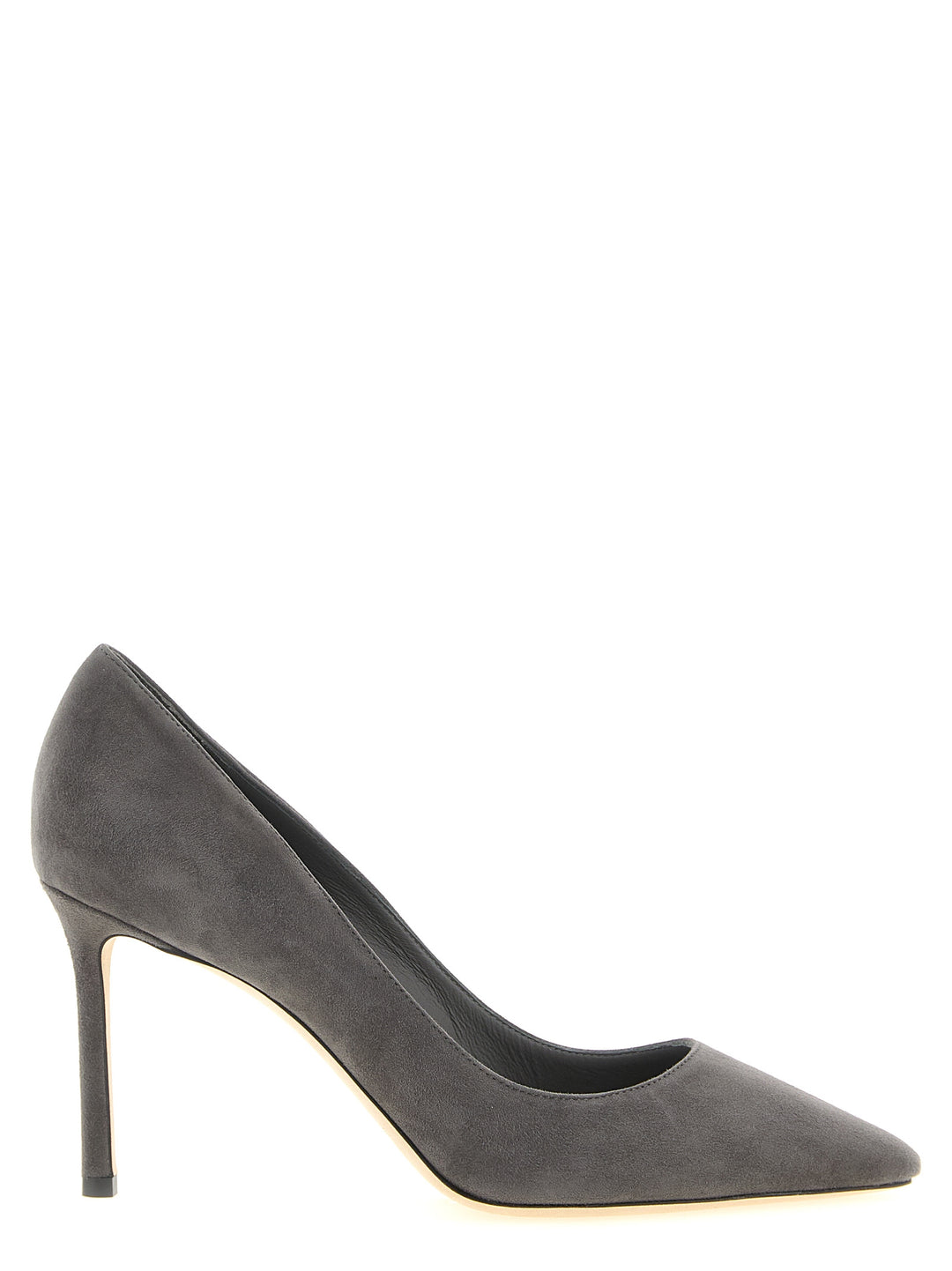 Jimmy Choo Romy Pumps - Gray | aabc63023bc8085ecf8cbfe3fbcacac916a96410
