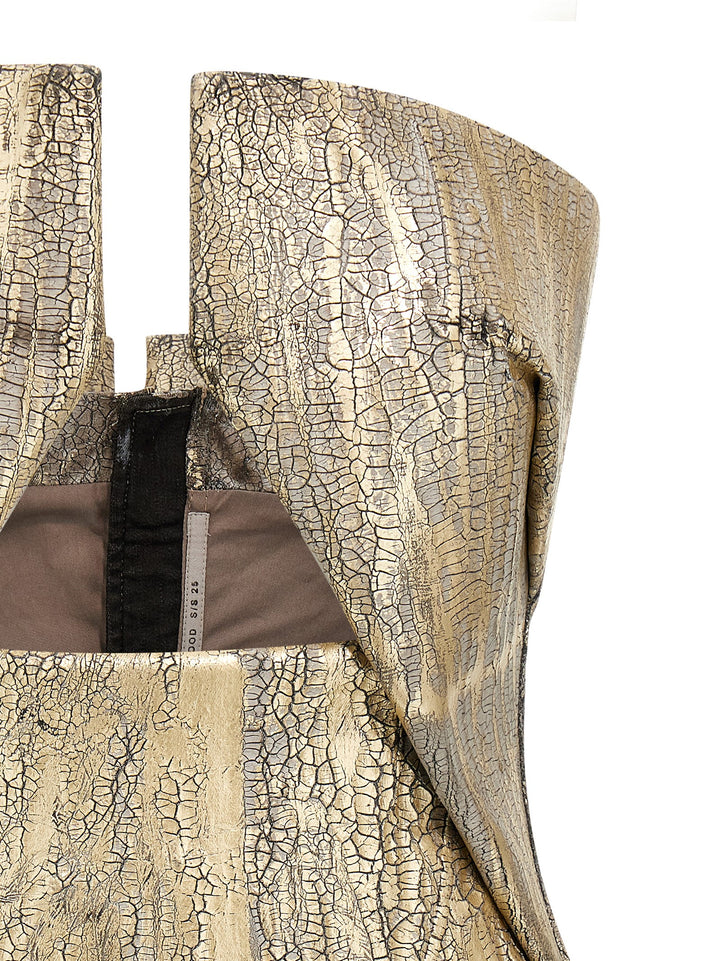 Rick Owens Woven Prong Tops - Gold | 9618a85d396035592c0d6c75e32a96c061efc6fe