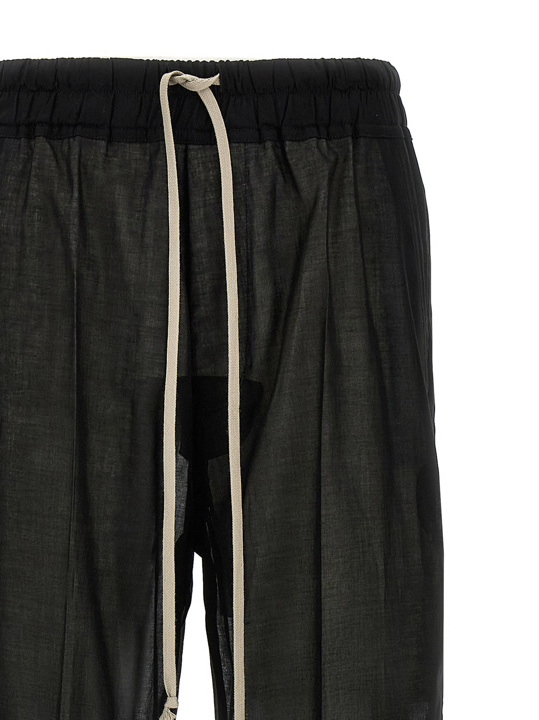 Rick Owens Dietrich Drawstring Pants - Black | d5bb7e633b05f73c9b0dcc1f5a92d1d060189f80