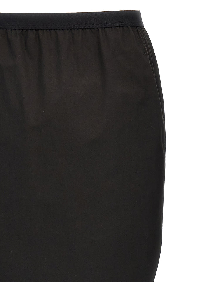 Rick Owens Pillar Long Skirts - Black | 8d6795f5716c548be8460b8de803725c08c10e2a
