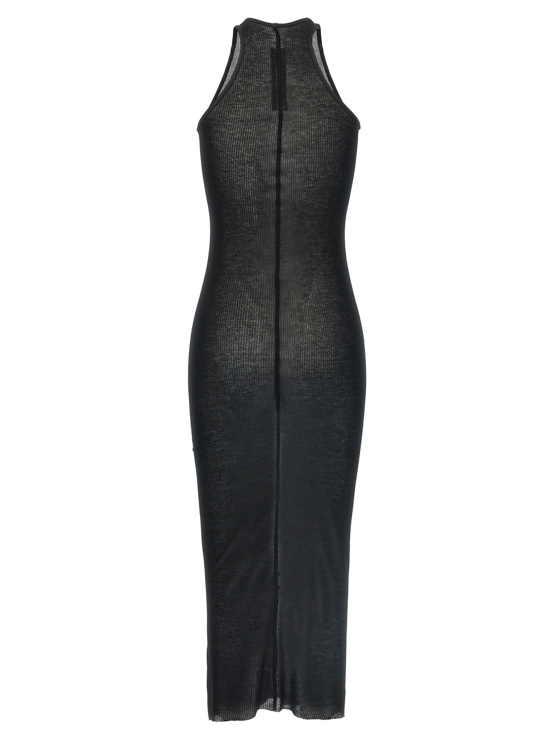 Rick Owens Ribbed Dress Dresses - Black | 53cebd7b160ae3d1fde7a49ddefe126cbc3d92c0