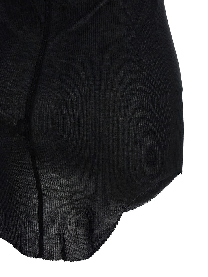 Rick Owens Basic Rib Tops - Black | e6a59db9b878550bab24931d14001ab4e6fe6d00