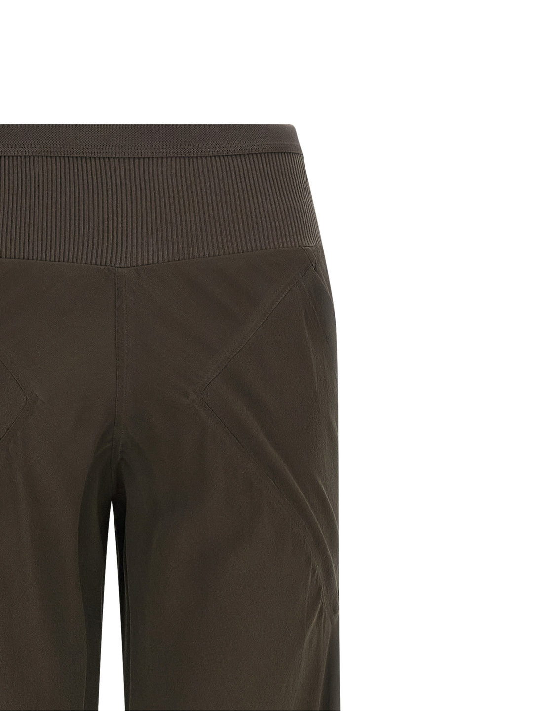 Rick Owens Bias Pants - Brown | cb8af7b6f69745f0f7450f0a7f8f52de70a8184c
