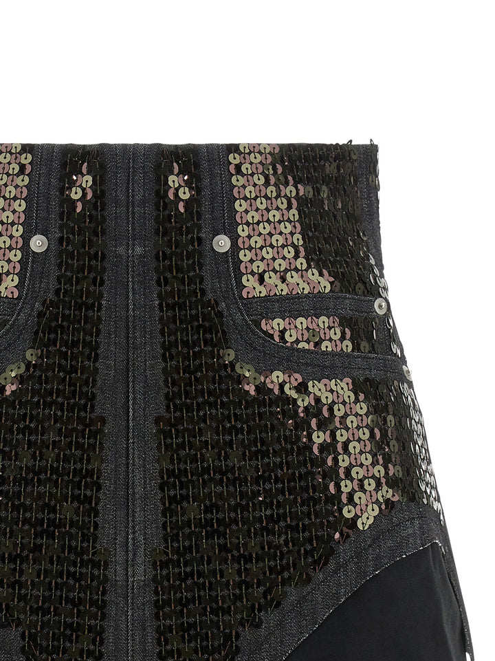 Rick Owens Dirt Cuoffs Bermuda and Short - Black | 2651b2473a34ddc63fb4d44784f5247014b0a14d