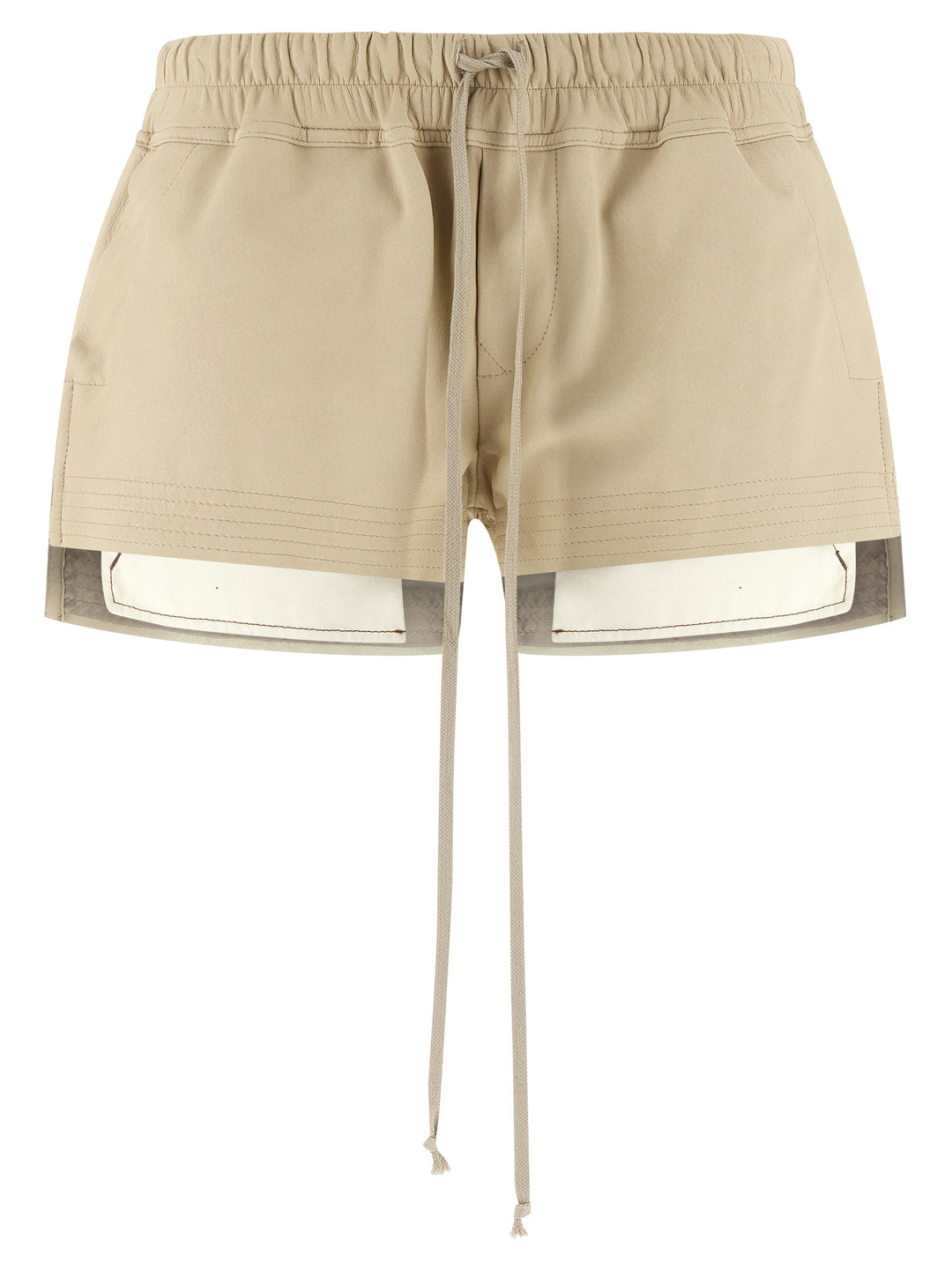 Rick Owens Fog Boxers Bermuda and Short - Beige | 3c0b9067a737dd20bb816cee313e20d624c11b82