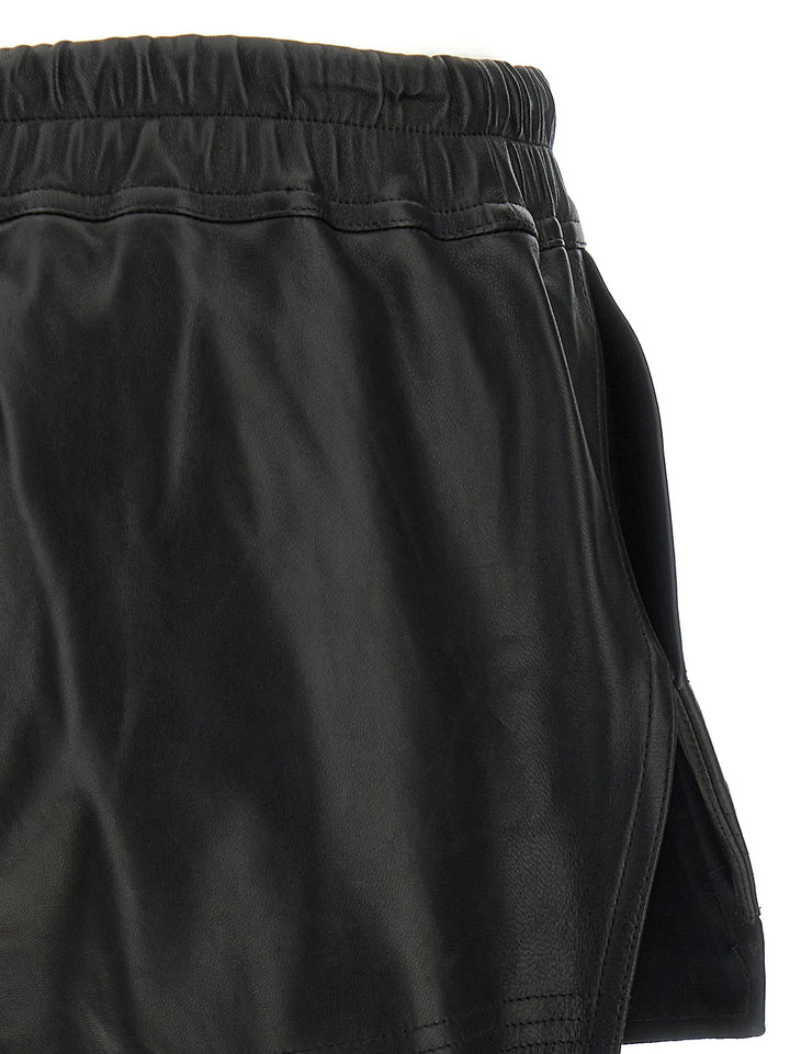 Rick Owens Fog Boxers Bermuda and Short - Black | 2ca704cd6da3bfc38e7192e6b9c66e134e7bb560