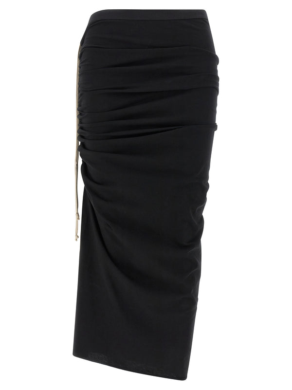 Edfu Knee Skirts Black