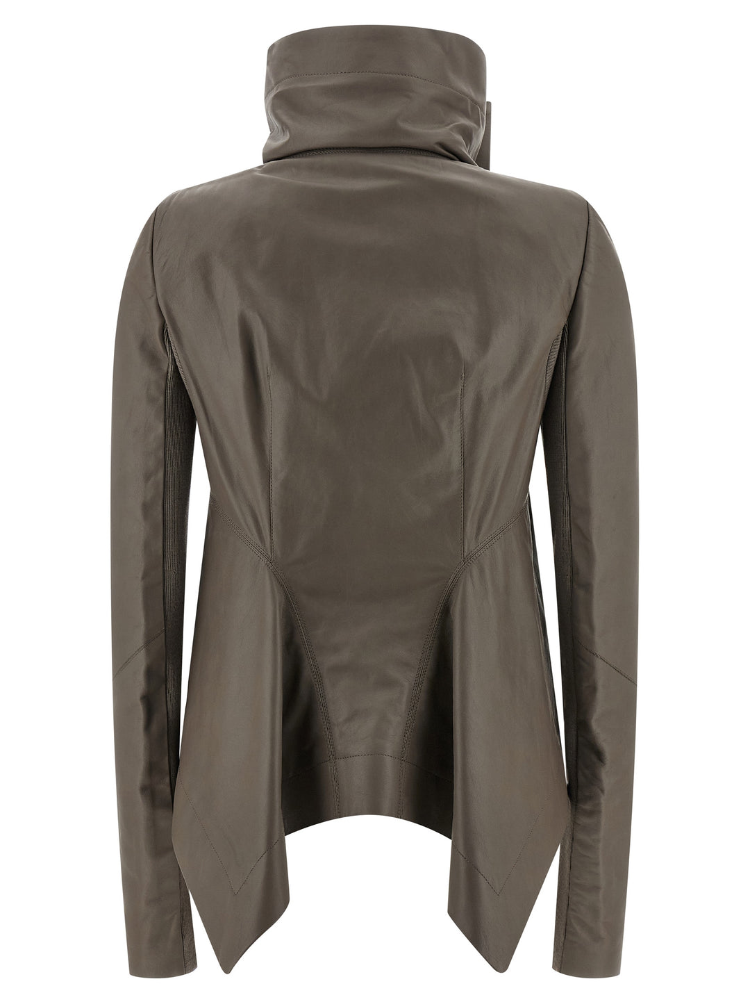 Rick Owens Naska Biker Puffer Jackets - Gray | 8dd2b8c7761c0f44917336769b5cab7245216777