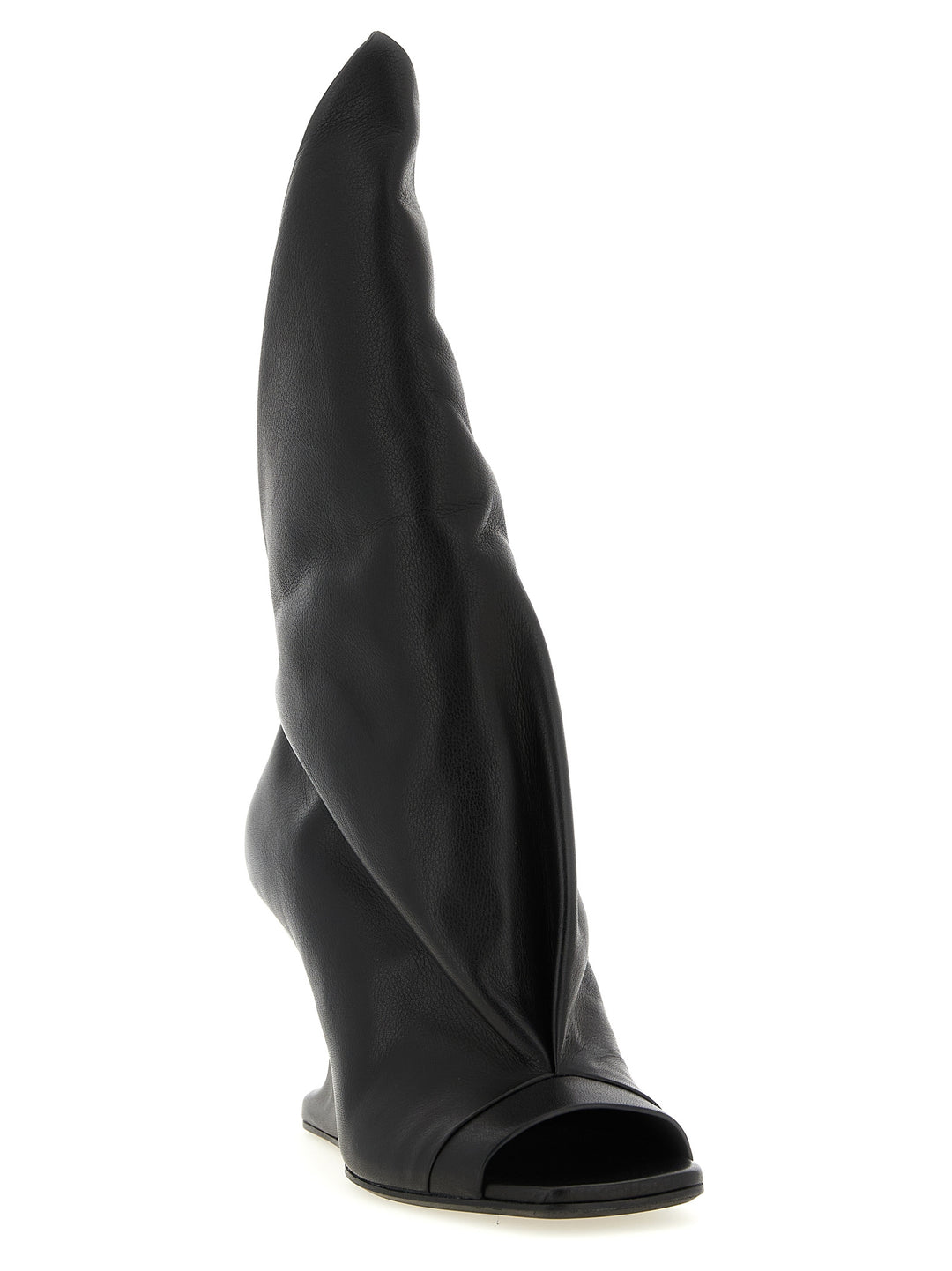 Rick Owens Cantilever 8 Strutter Sandals - Black | cc81fa61fb6c16df2f94187e0e5ecbc49f4484f0