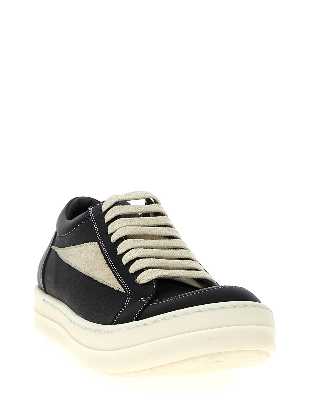 Rick Owens Vintage Sneaks Sneakers - White/Black | 7bf6875f510e0d11c9dda762e58ca82ce9067ba0