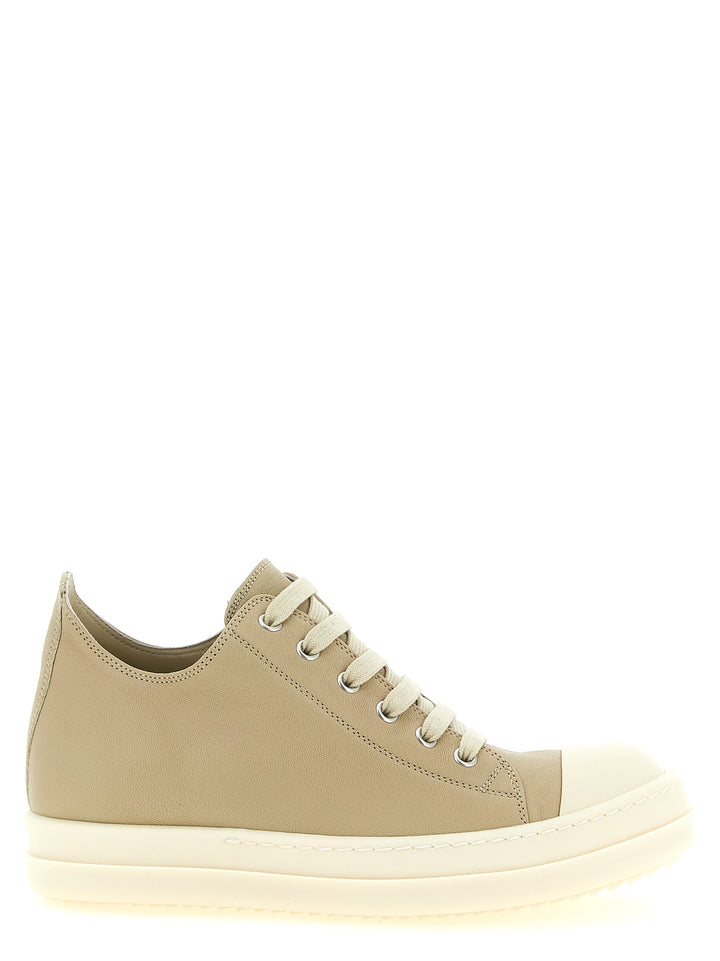 Rick Owens Low Sneaks Sneakers - Beige | e88cc0be35830768db08a9416481d444727e3f28