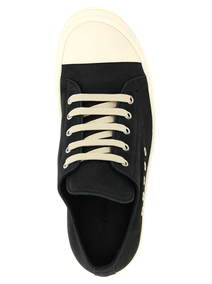 Rick Owens Extreme Low Sneaks Sneakers - Black | 88f2d2461bb8aa030ea4bace3c03560df5811849