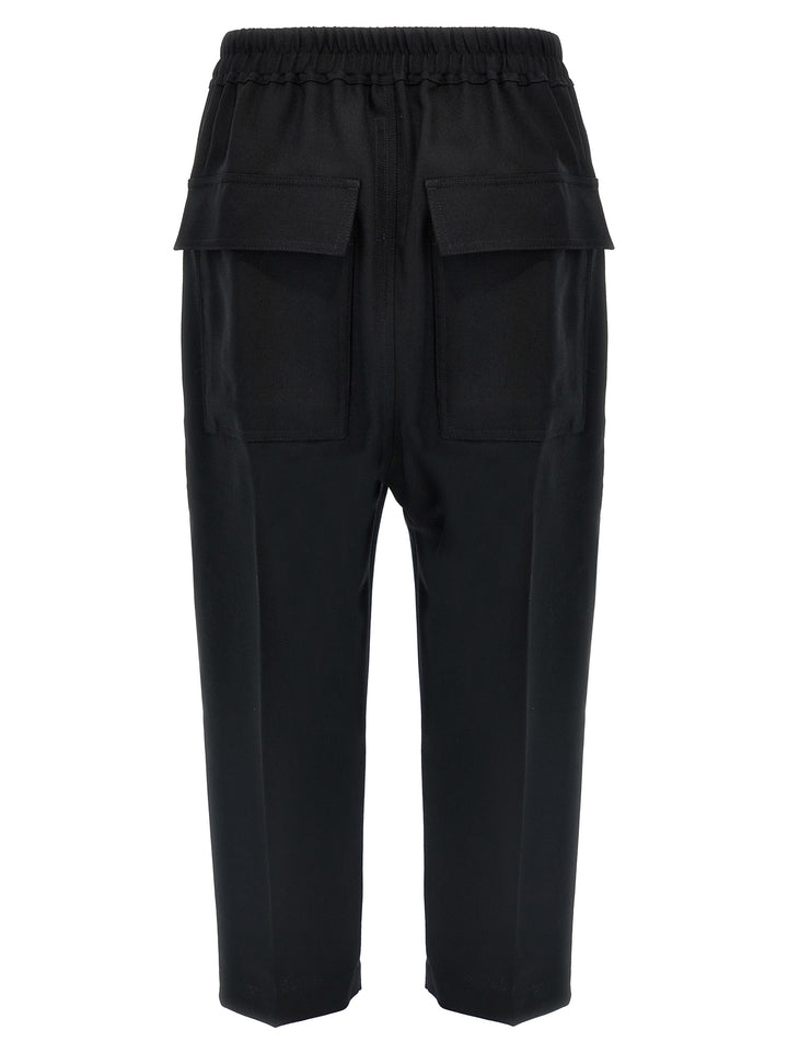 Drawstring Astaires Cropped Pants Black