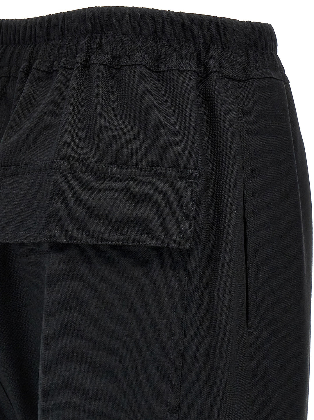 Drawstring Astaires Cropped Pants Black