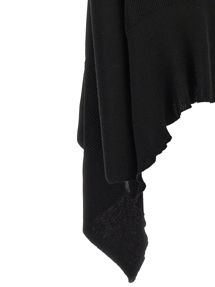 Medium Wrap Sweater, Cardigans Black