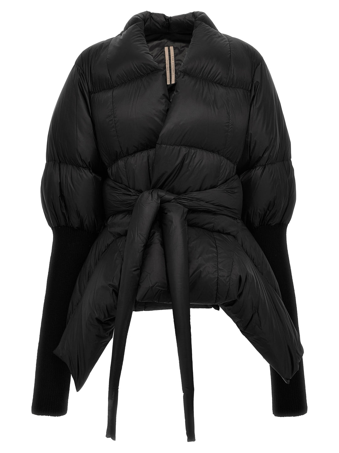 Batwing Duvet Casual Jackets, Parka Black