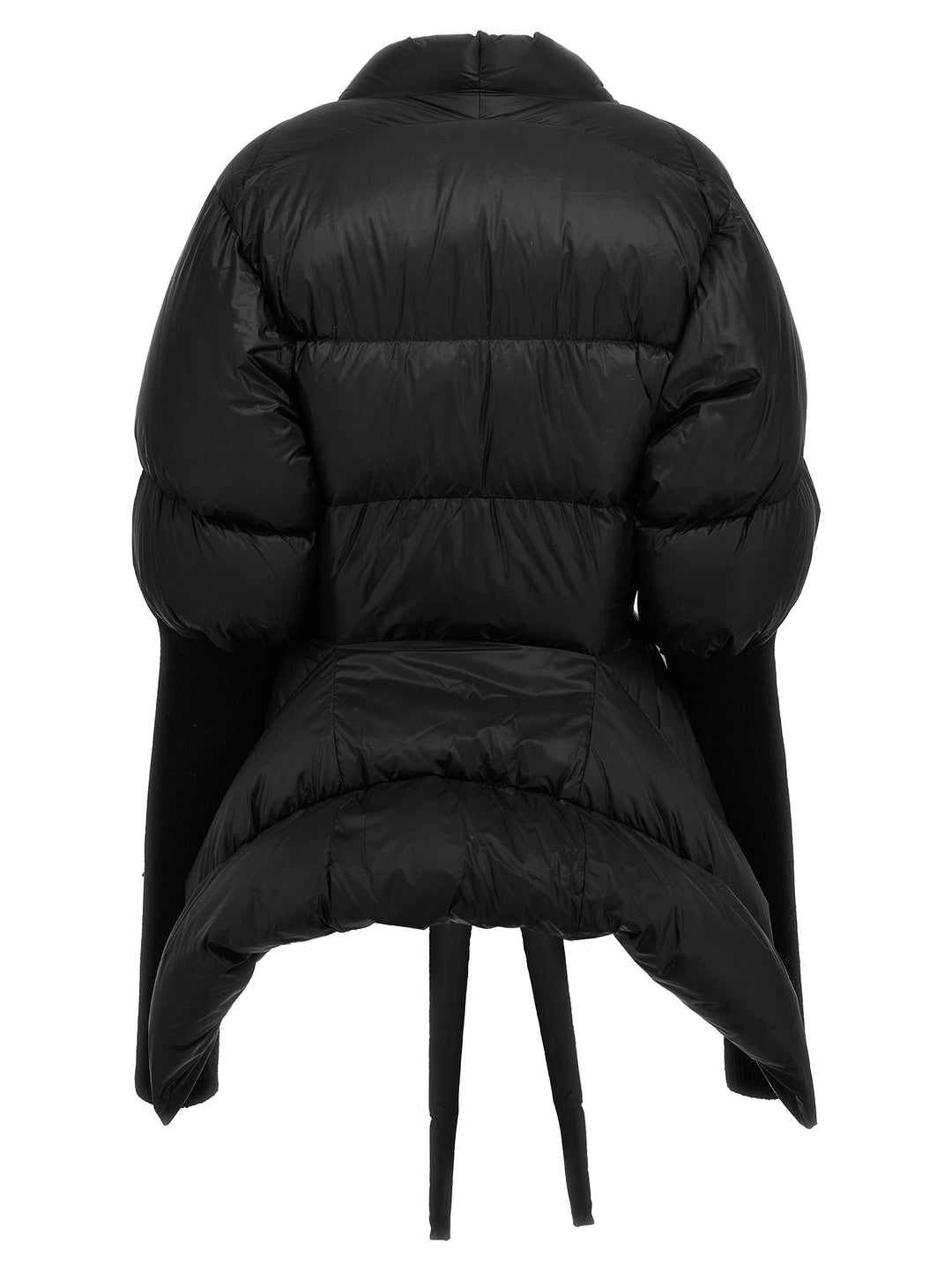 Batwing Duvet Casual Jackets, Parka Black