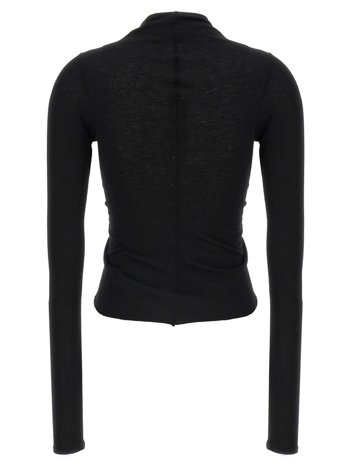 Rick Owens Allanah Ls T Sweaters and Cardigans - Black | 940bf4cecc4320c5c1cf531ae49ca4fee068169e