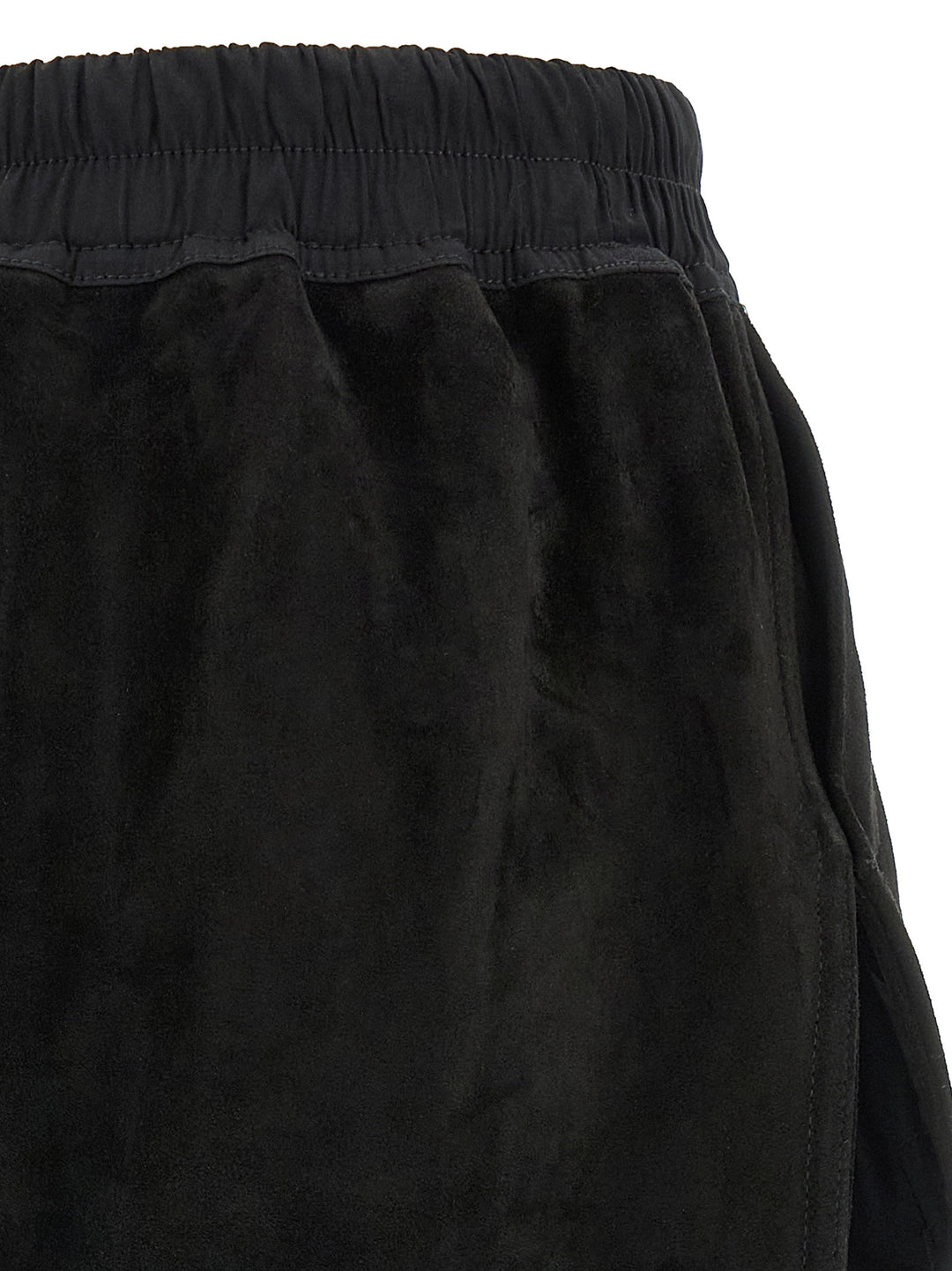 Rick Owens Fog Boxers Bermuda and Short - Black | 19b64a6d065e8f6e7b850e9533ebc44e7ee1d8dc