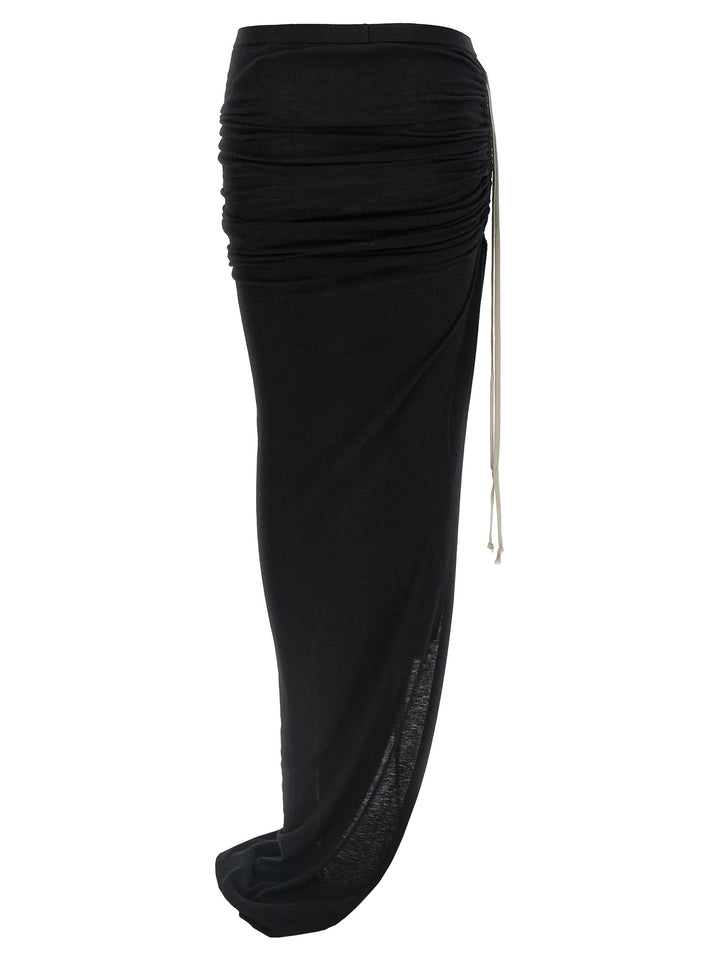 Rick Owens Edfu Skirts - Black | 04417f40695a8f9cfaa0ed9f272848ede234dc28
