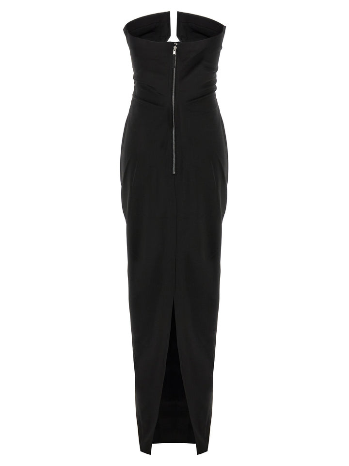 Rick Owens Prong Gown Dresses - Black | 503143556d603644227eb753cf699590261eecf4