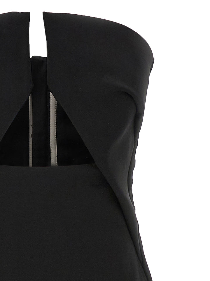 Rick Owens Prong Gown Dresses - Black | 5d2c465a9a59a507efa13d604eb1ed274b90561f