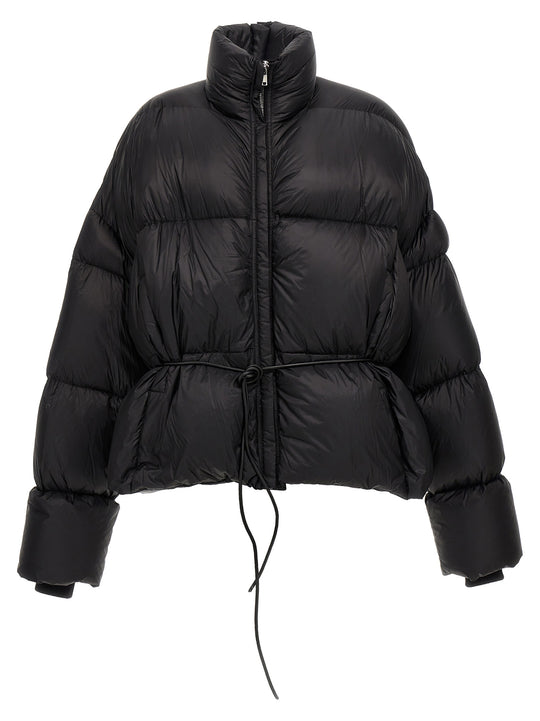 Sail Duvet Puffer Jackets Black