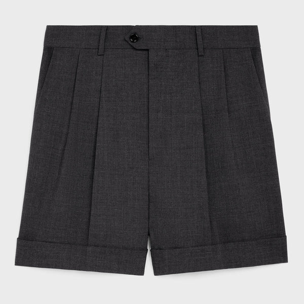 School Boy Shorts In Wool
