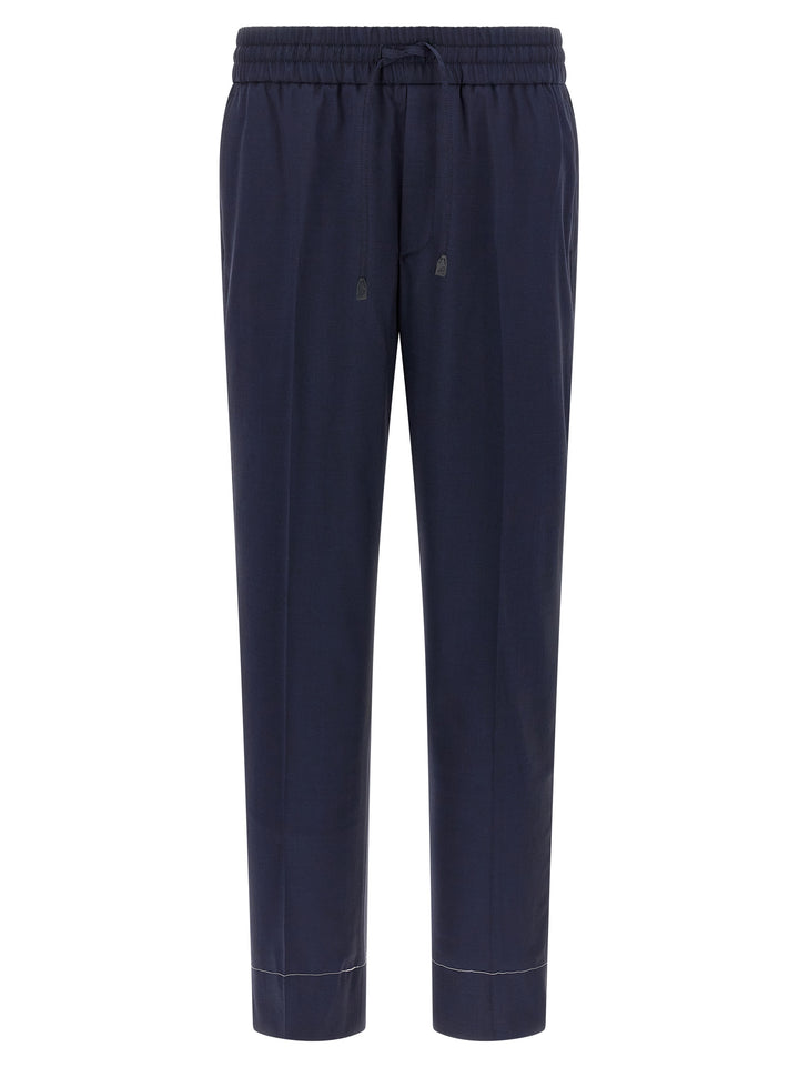 Brioni Asolo Pants - Blue | 3fcce7b02d76da8d3ac8625ca3f54ace49155306