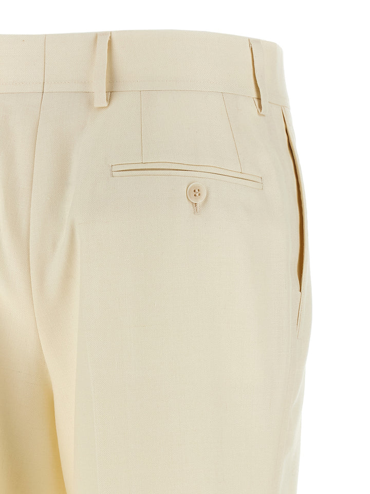 Brioni Palinuro Pants - White | 8972ba1d49ac45e4e86d2d07bf6ae8b52478a66c