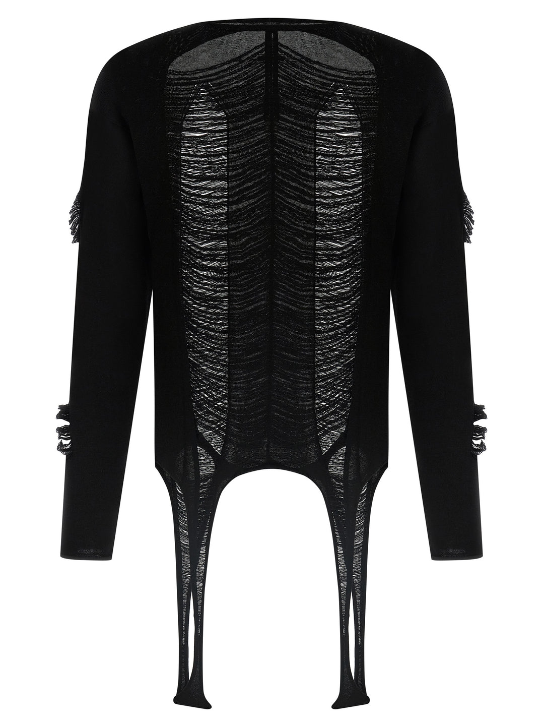 Rick Owens Ls Top Sweaters and Cardigans - Black | 326f0c97eba96001d526b77aafcc25b33f33322e