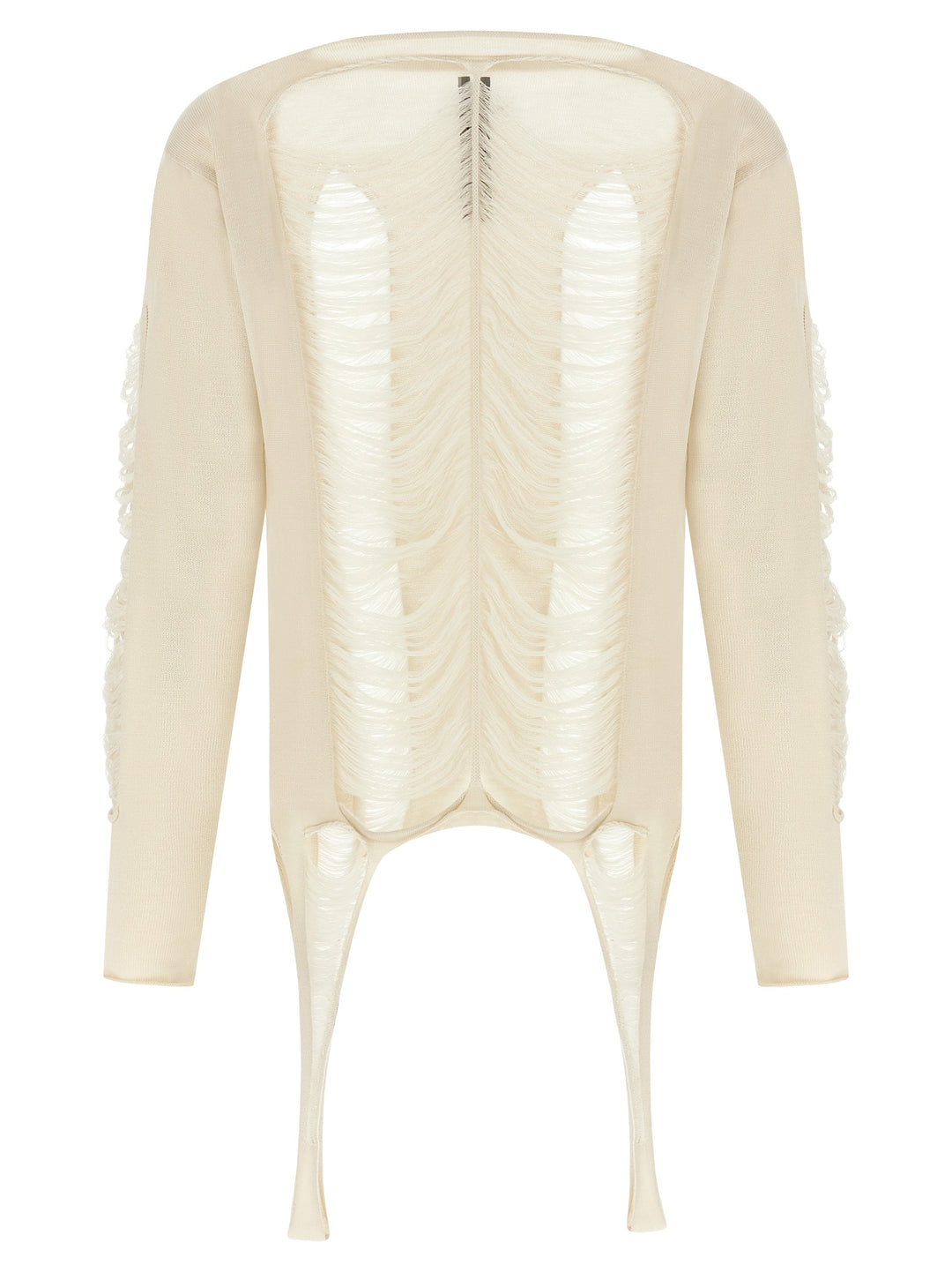 Rick Owens Ls Top Sweaters and Cardigans - White | 8ed5b28db7691bbe6ca4242e1cbd9b83de0dd7c6