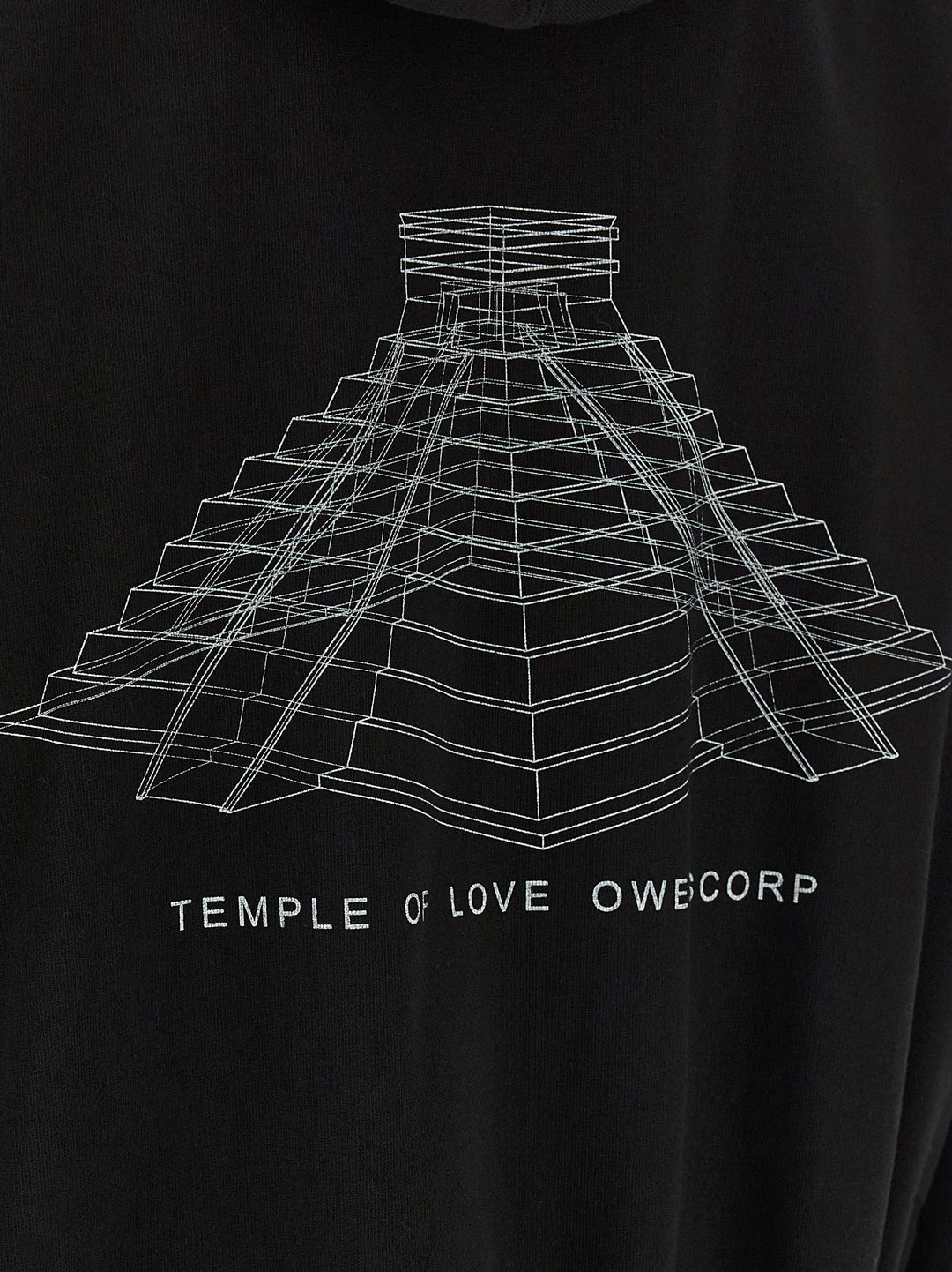Rick Owens Temple Of Love Owenscorptemp Sweatshirt - Black | 379631204ada82bb97d760892409150aa25bd054