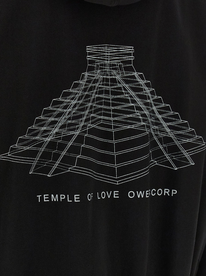 Rick Owens Temple Of Love Owenscorptemp Sweatshirt - Black | 379631204ada82bb97d760892409150aa25bd054
