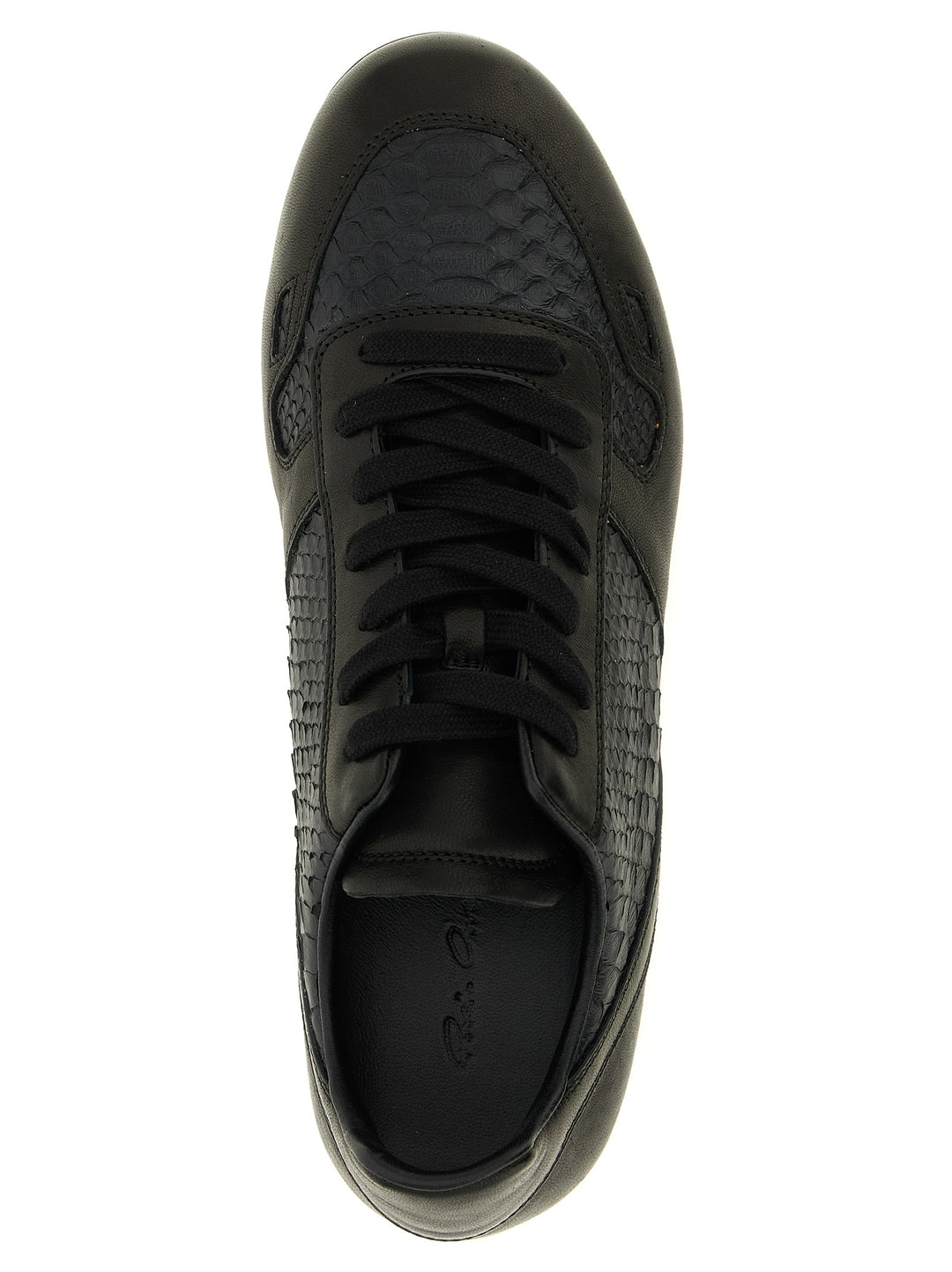 Rick Owens Minimal Sneaks Sneakers - Black | 70eb7141f07695f6a605152b2cba2b65b5185e52