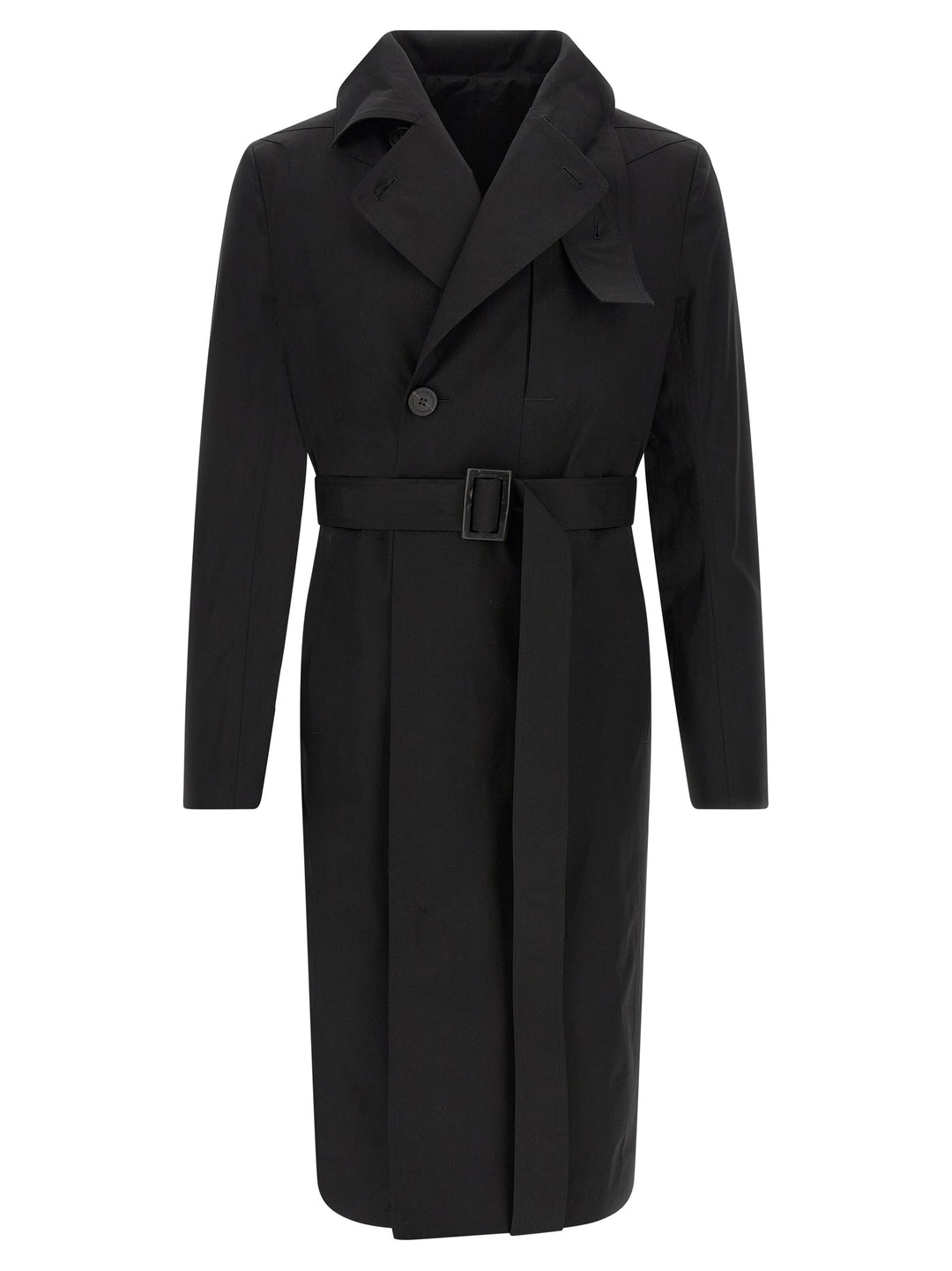 Rick Owens Mastodon Coats and Trench Coats - Black | ea43b1c16d52c333a0257c24775554678fedf27e