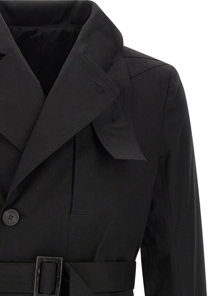 Rick Owens Mastodon Coats and Trench Coats - Black | 108c0a9561920dde58b17d88967acddb6cf7049f