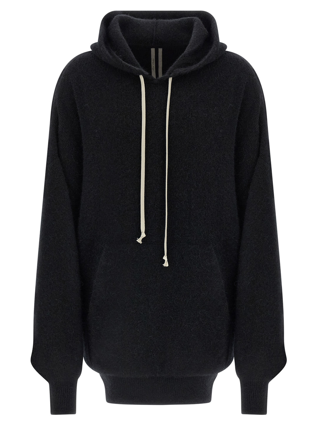 Rick Owens Hun Hoodie Sweaters and Cardigans - Black | 99a151473aaa882c90c5c97ff127fa5dabc599d0