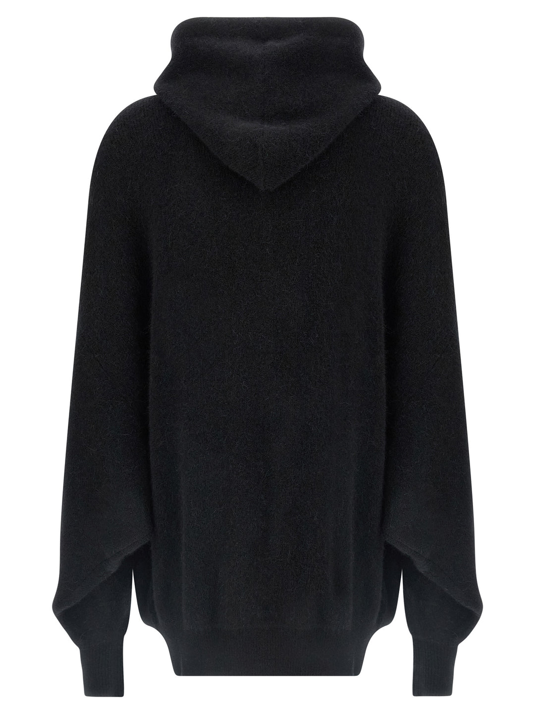 Rick Owens Hun Hoodie Sweaters and Cardigans - Black | 6423cea80dab35f188cda1ab8a6fe35be5d8b781