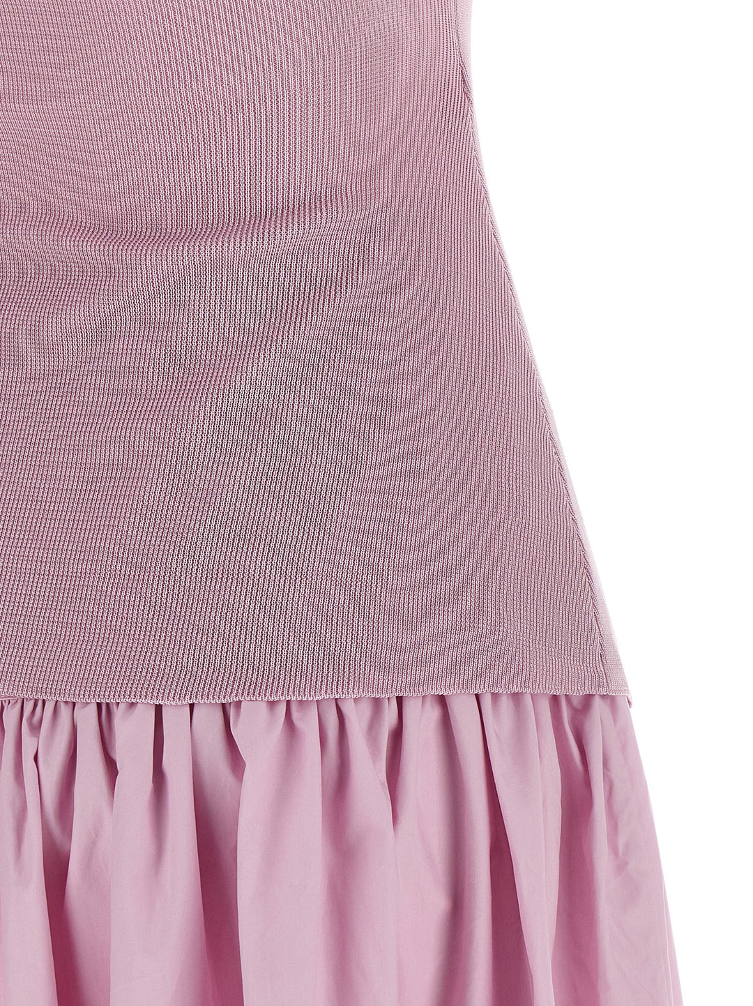 Self Portrait Pink Cotton Draped Knit Midi Skirts - Pink | 4fa889260caf4ecc6340c9d88431add749d23e63