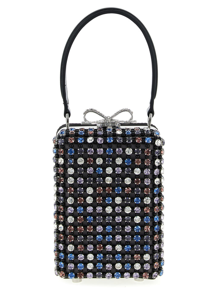 Self Portrait Multi Crystal Chainmail Hand Bags - Multicolor | 7a4f440e6b02ebaed008ad10c738ec3db86d7569